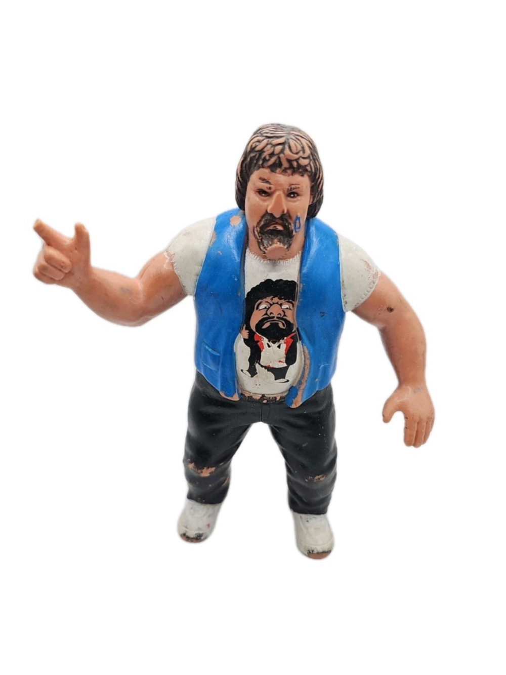 LJN WWF Captain Lou Albano Wrestling Superstars 1986 8" Figure Titan Sports
